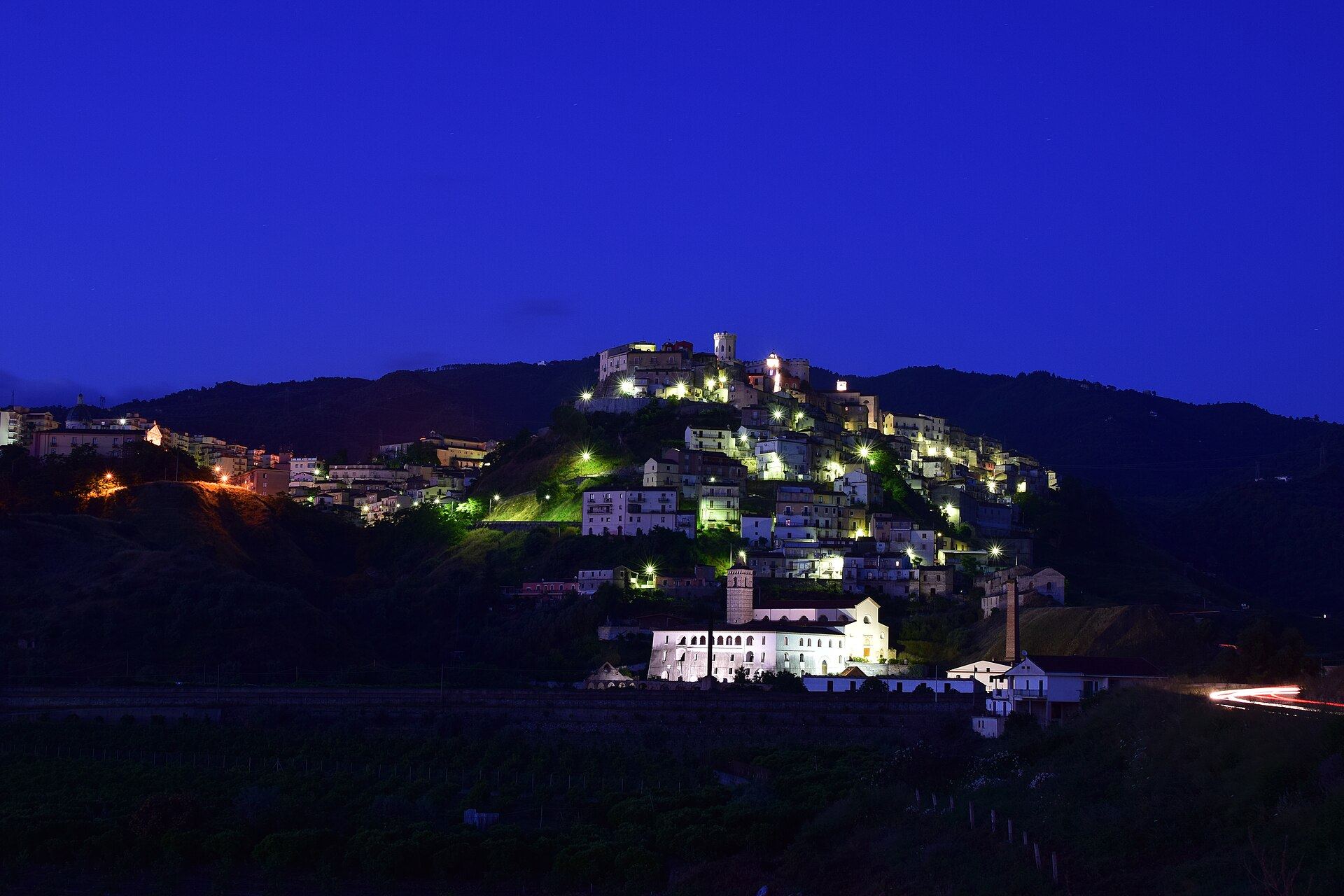 Corigliano Calabro di sera